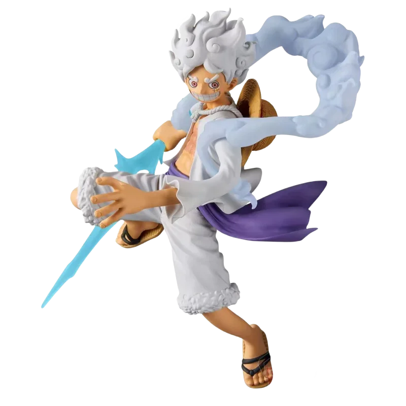 Genuino Bandai ONE PIECE DXF The Grandline Series Extra Rufy Gear 5 Nika Anime Action Model Figure Regalo per Giocattoli Hobby Bambini