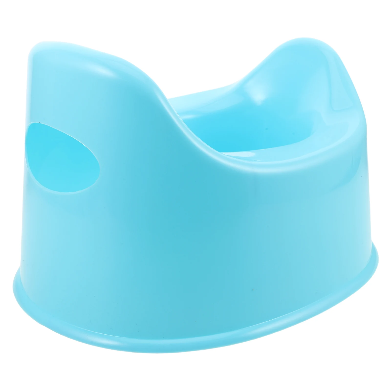 

Portable Toilet Sky Blue Thickened Stable Design Potty Training Compact Travel Camping Car Use Portable Potty For
