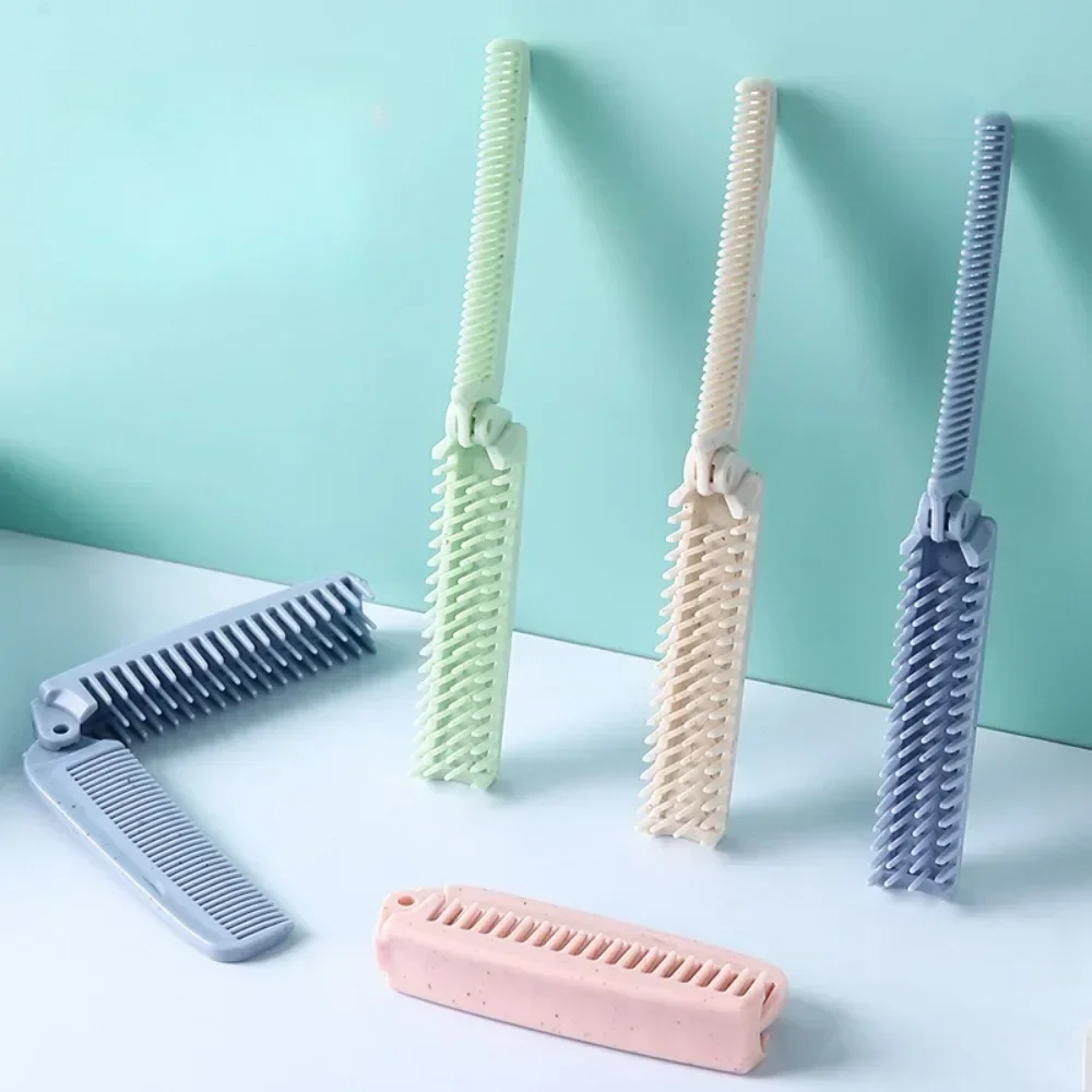 1Pc Portable Travel Hair Comb Detangling Hair Brush Foldable Comb Brushes Massage Comb Anti-Static Hair Combs Styling Tools