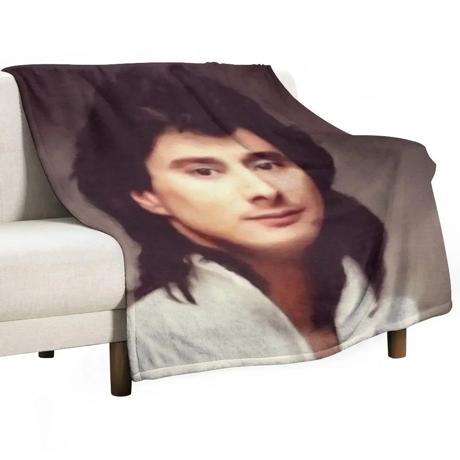 

Steve Perry, Music Legend Throw Blanket Custom Soft Plaid Decorative Sofa Blankets