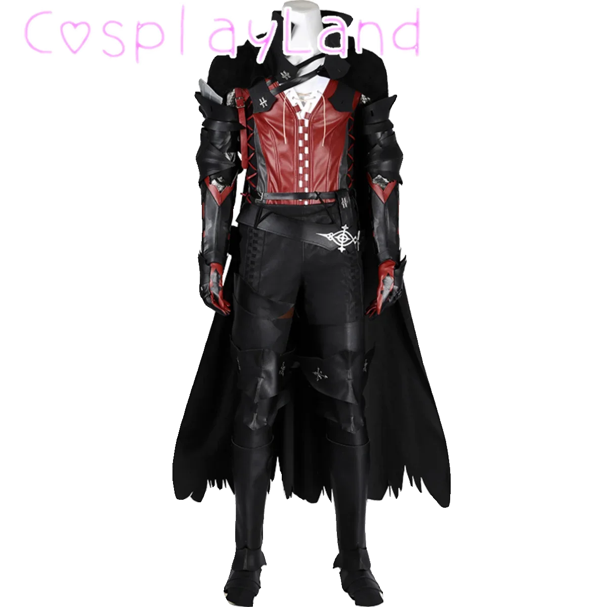 Game FFXVI FF16 Clive Rosfield Cosplay Costume Halloween Uniform Suit Men Carnival Party Outfits with Cloak Comic Con Roleplay