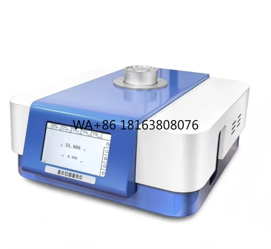 7-inch Touch Screen High Accuracy DSC Differential Scanning Calorimeter Machine with Room Temperature~600 0 to 800mW Range