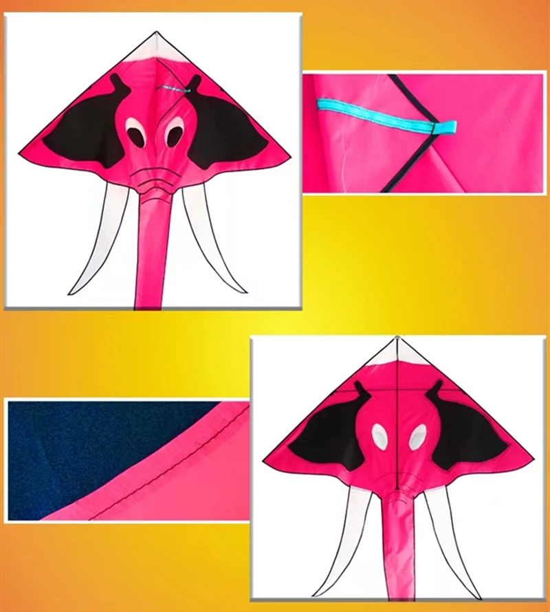 gratis verzending grote olifant vliegers vliegen nylon kite sport outdoor speelgoed voor kinderen kite weifang kite fabriek ikite sport kite