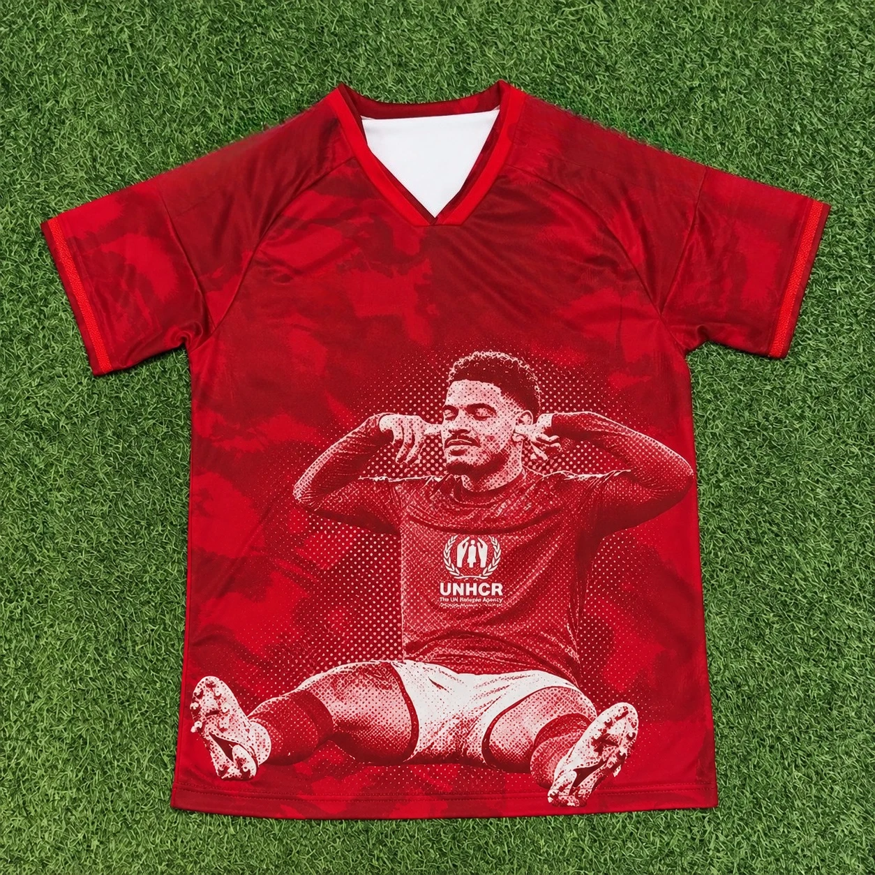 26-27 New Nottingham Forest Football Jersey Y2K Oversized Family Clothing T-shirt Daily Training top tee