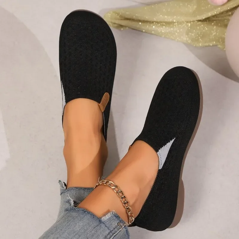 2024 Spring Autumn Women Flats Platform Loafers Ladies Genuine Leather Comfort Wedge Moccasins Orthopedic Slip on Casual Shoes