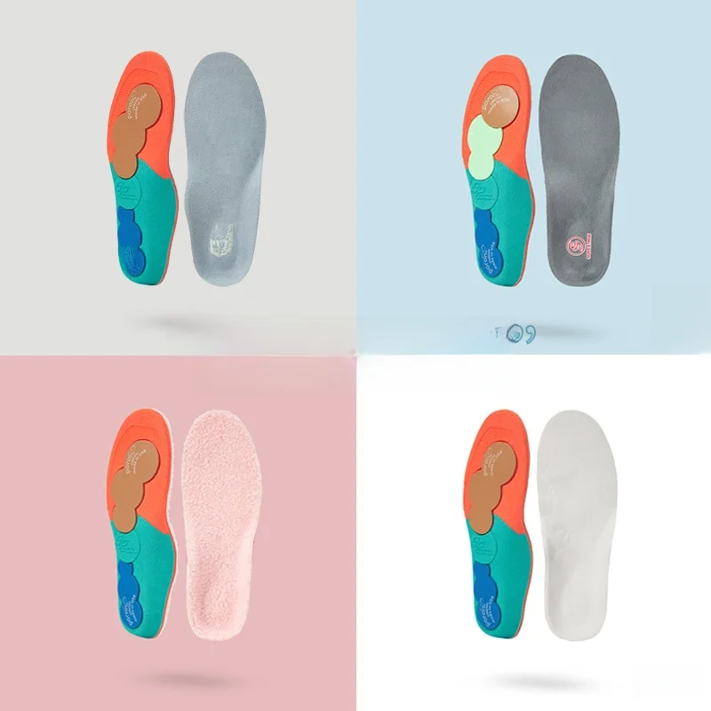 poron-sport-shoe-insoles-thick-soft-bottom-shock-absorption-anti-slip-comfortable-wear-resistant-heightening