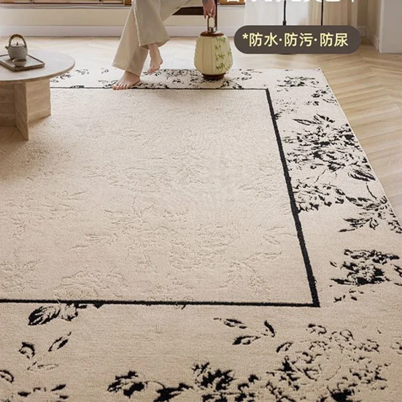 Medieval ancient waterproof floor mat anti-fouling living room high-grade carpet bedroom home sofa decor luxury rug blanket