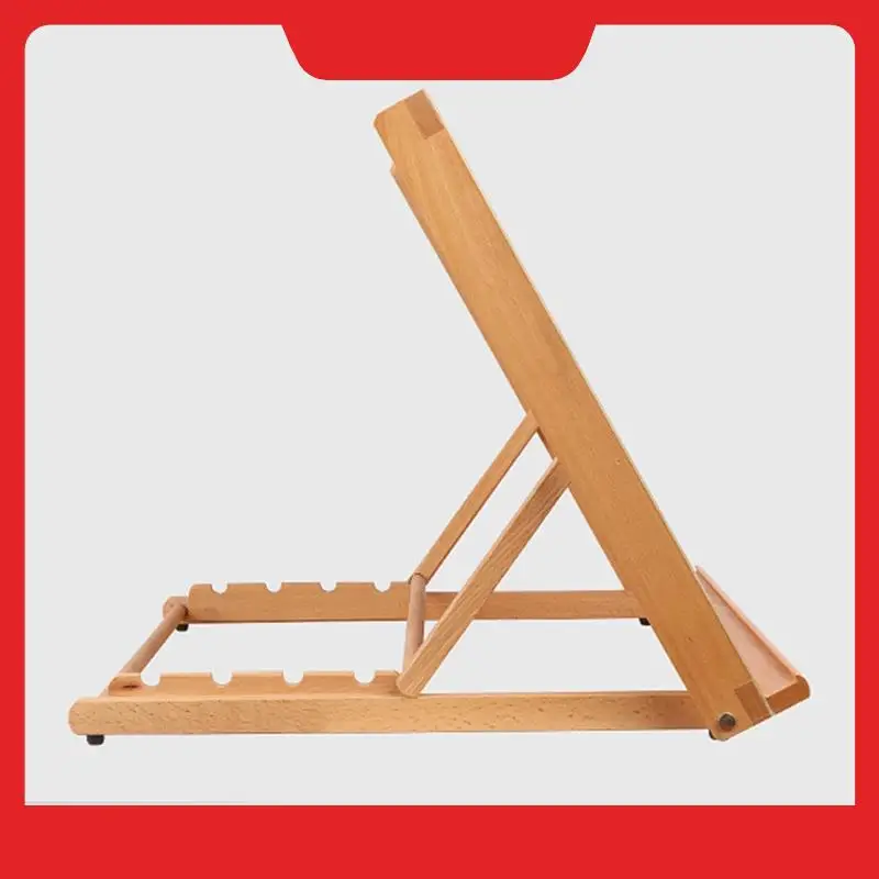 Portable Sketch Easel Desktop Easel Desktop Drawing Board Standing Easel Watercolor Oil Painting Art Supplies