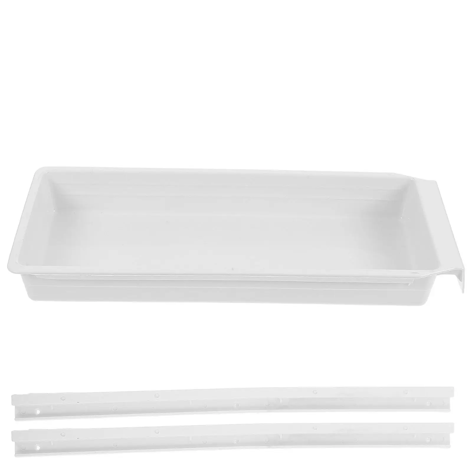 

Sewing Machine Table Drawer Plastic Accessory Organizer Smooth Glide Rails Versatile Compatibility for Home Professional Sewing
