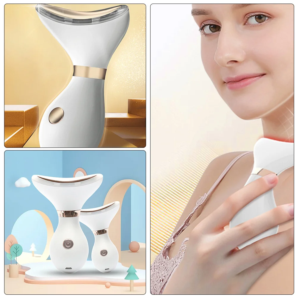جهاز العناية بالرقبة محمول للوجه أنحل مع تصميم مريح أداة تجميل الرقبة لتقليل التجاعيد وشد الجلد #4