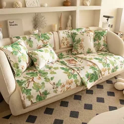 American Summer Cool Feeling, Non Slip Sofa Cover, Cool Mat, Sofa Cushion, Living Room Stain Resistant L-shaped Sofa Cover