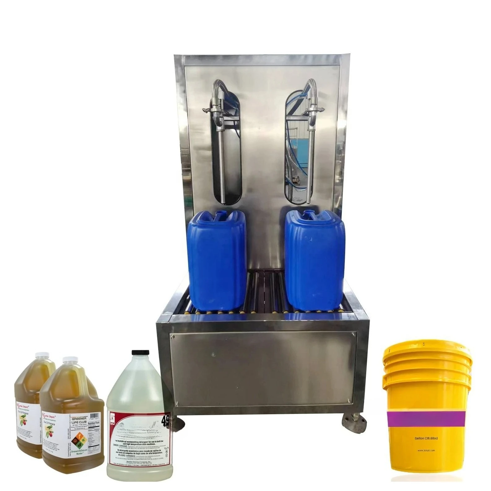 High-Quality Daily Chemical Liquid Filling Machine for Precision Fillings in Lab Packaged
