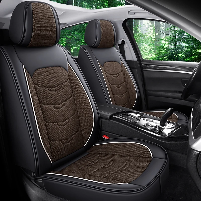 

The whole car universal car seat cover, the whole car five-seater car seat cover, suitable for 95% of models