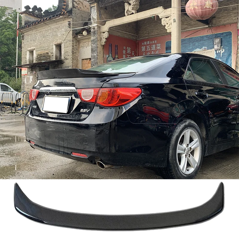 

Trunk Spoiler Carbon Fiber Type ING Car Rear Trunk Wing Refit Accessories Spoiler For Toyota Mark X Reiz 2012-2018