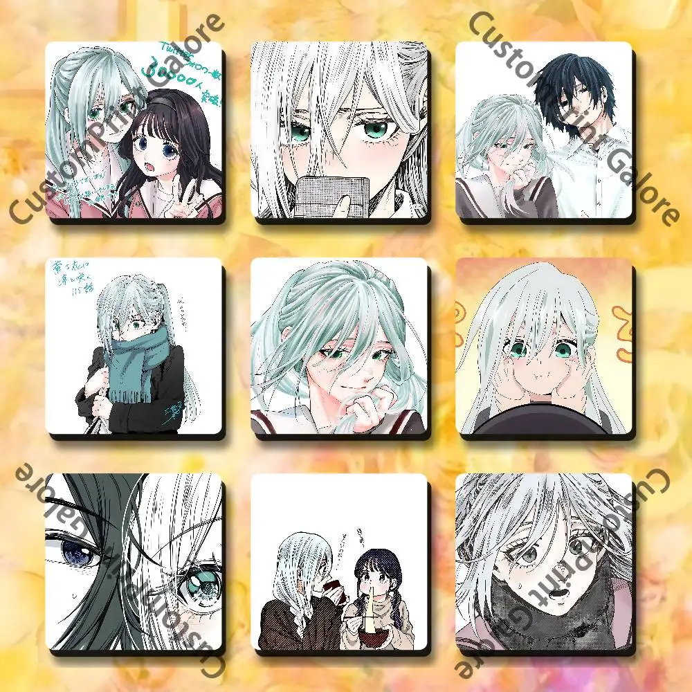 

S-Subaru H-Hoshina Soft Magnetic Refrigerator Magnets 5.5,7.5cm Personalized for DIY Kitchen Office Decorative