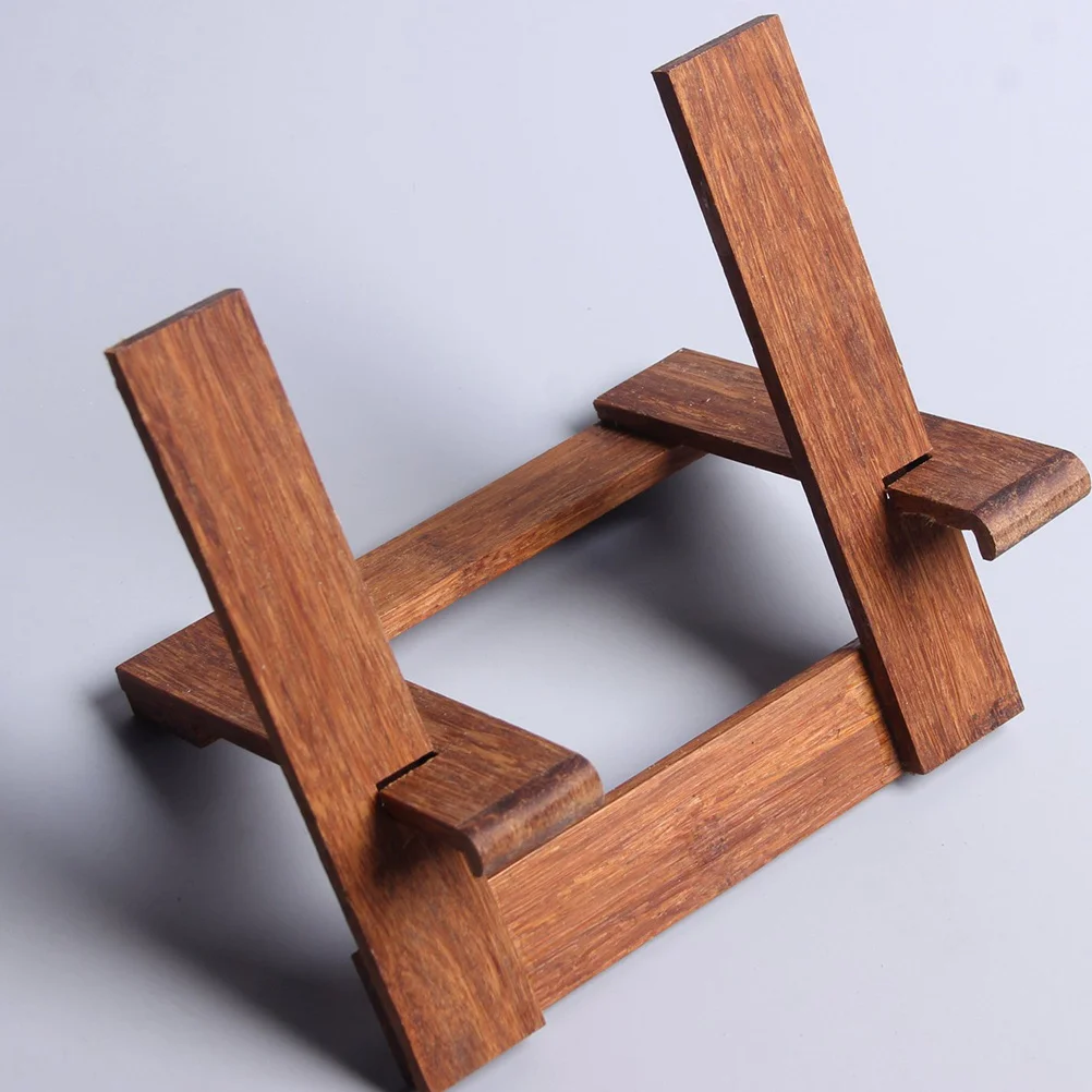 

1Pcs Tea Display Stand Premium Material Bracket for Pu'er Tea Plate Holder Rack Decor Display Stand for Plate