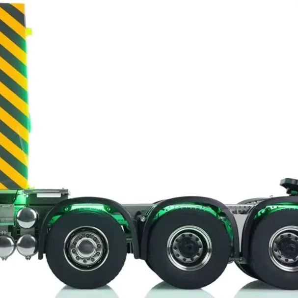 Unitru 02 10x10 FH16 1/14 RC Tractor Truck Metal Chassis RTR RC Lorry Car Model ST8 Radio Battery Smoke Light 3Speed Toy Model