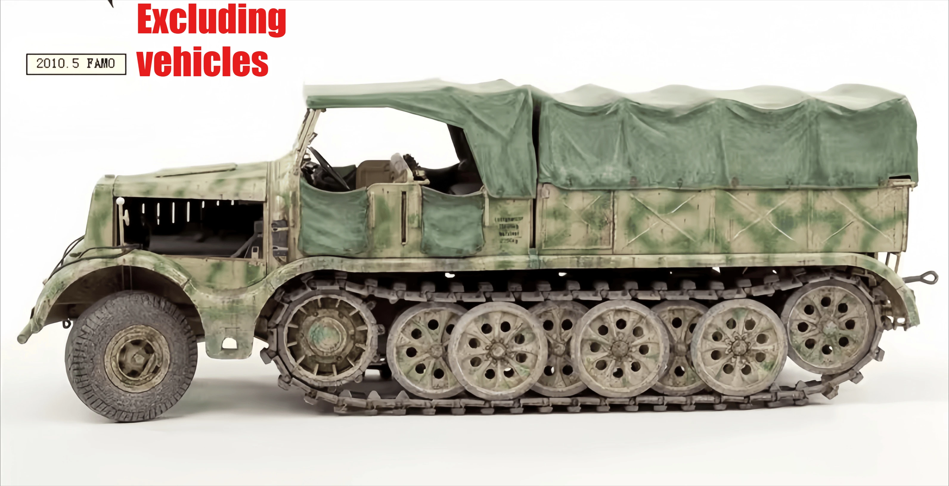 

Набор для сборки модели из литой смолы 1/35, GK, комплект навесов для прицепа из смолы, неокрашенный, требует сборки (автомобиль в комплект не входит)