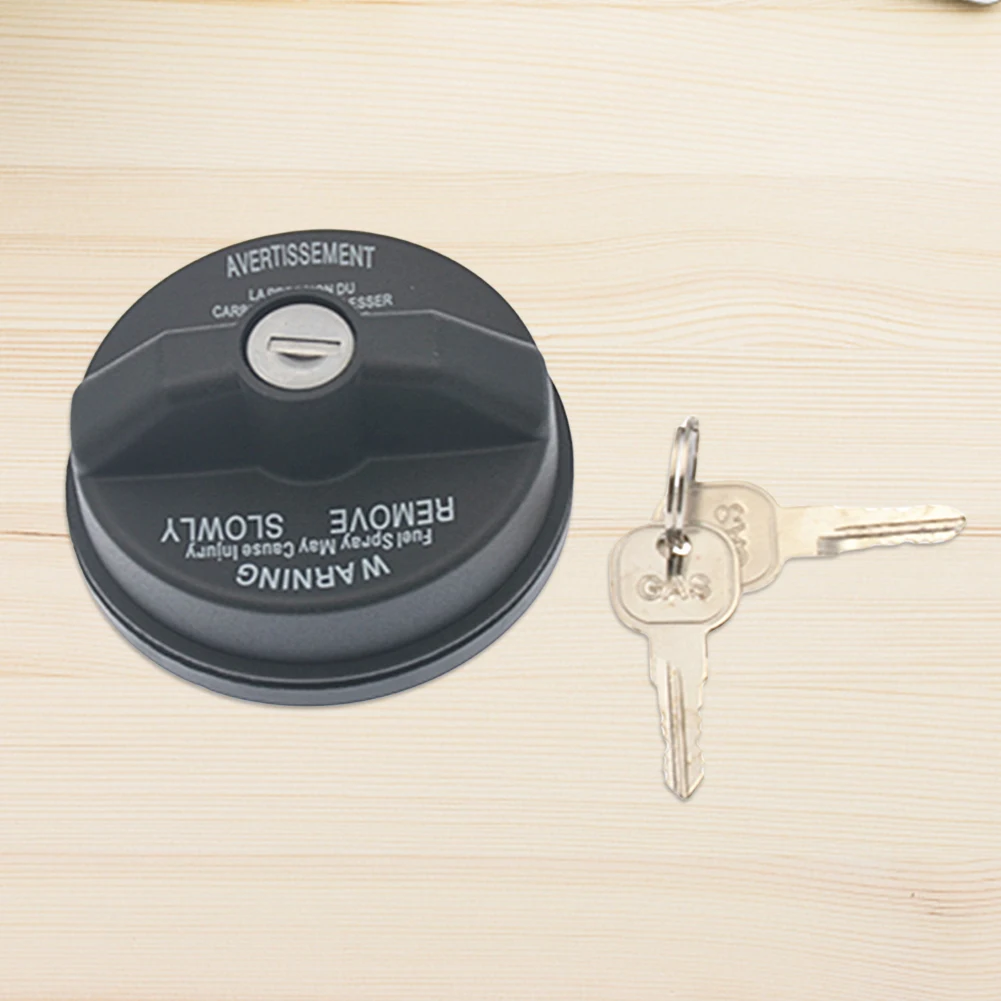 Lock Fuel Cap Replace 5278655AB Car Gas Fuel Tank Cap Locking with 2 Keys for PT Cruiser Sebring Pacifica