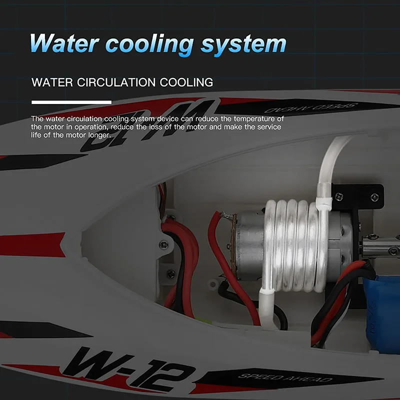 WL912-A RC Лодка 35 км/ч Высокоскоростной водный самолет RC Гоночная лодка для детей и взрослых 2,4 ГГц Лодка с дистанционным управлением