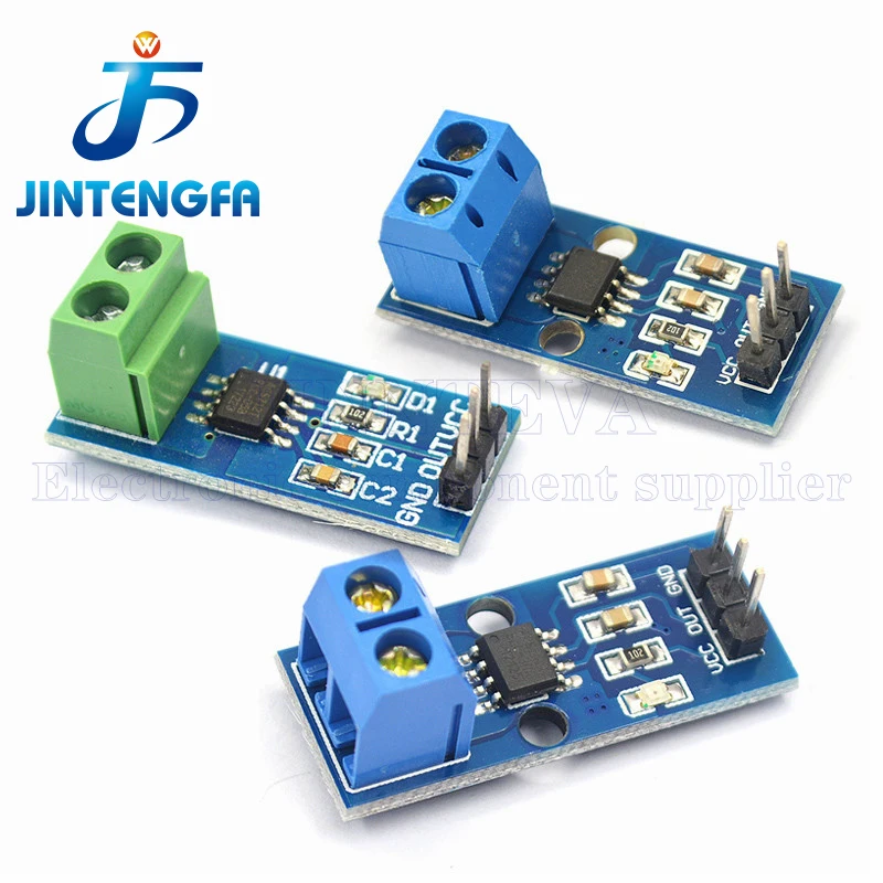 1PCS Hall Current Sensor Module ACS712 module 5A 20A 30A Hall Current Sensor Module 5A/20A/30A ACS712