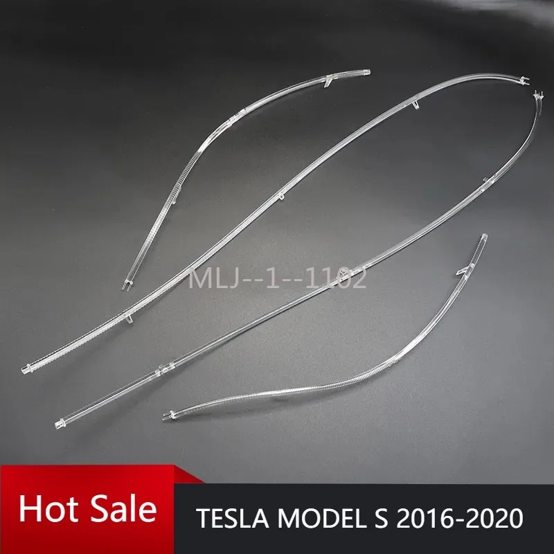 

НОВИНКА ДЛЯ TESLA MODEL S 2016-2020 Автомобильный DRL Направляющая пластина Направляющая трубка Автомобильные фары Дневные ходовые огни Направляющие полосы
