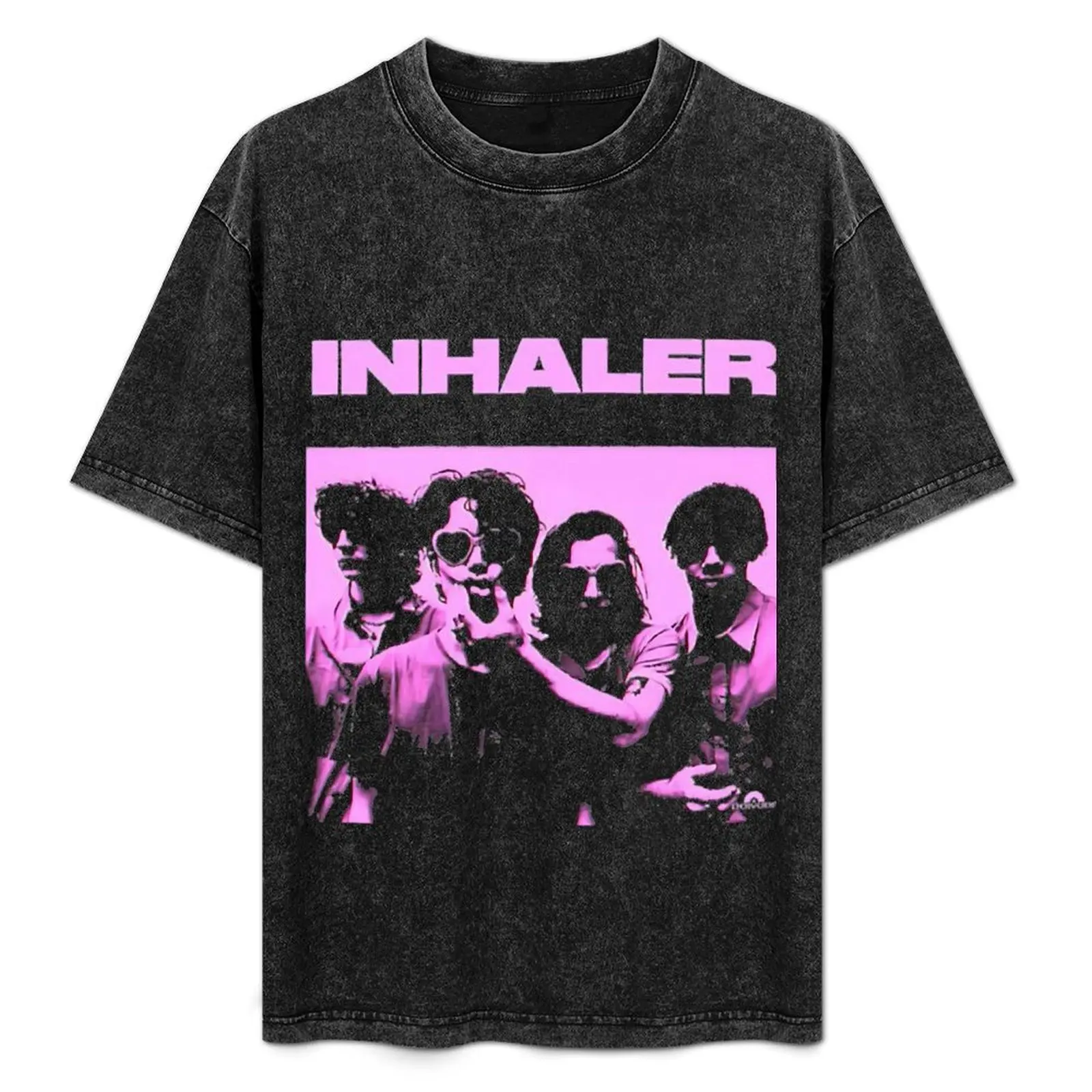 inhaler band\t T-Shirt street wear plain Blouse vintage t shirts plain white t shirts men