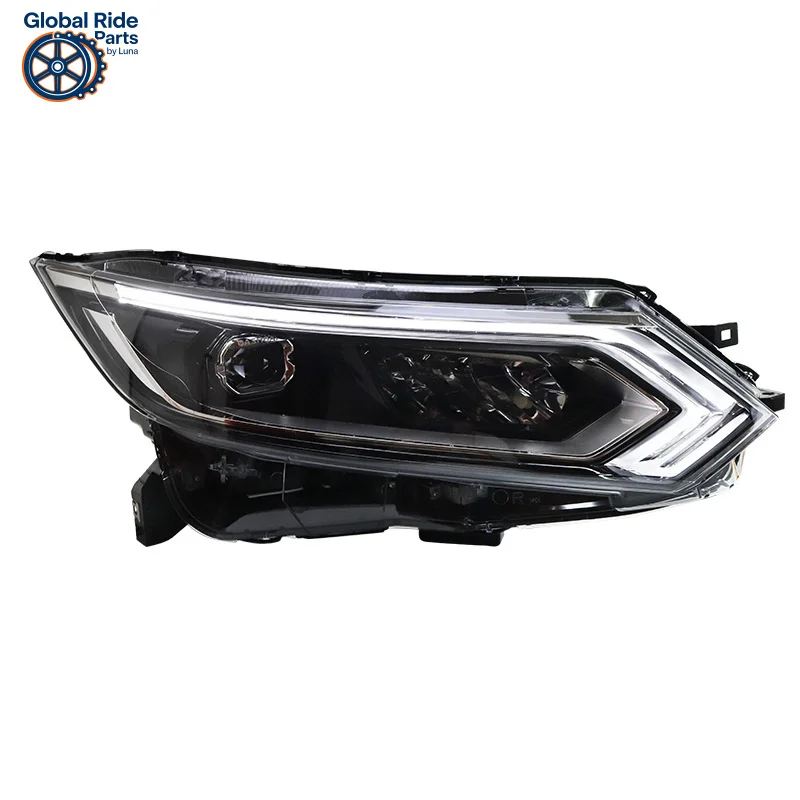 

Подходит для новых фар Qashqai 19-20 в сборе, модифицированные дневные ходовые огни с низкой поднятой отделкой, двухсветодиодные линзы