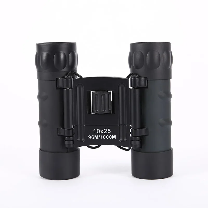 Factory Direct Outdoor 10X25 Binoculars, Focusing Portable High Definition Low-light Camouflage Telescope