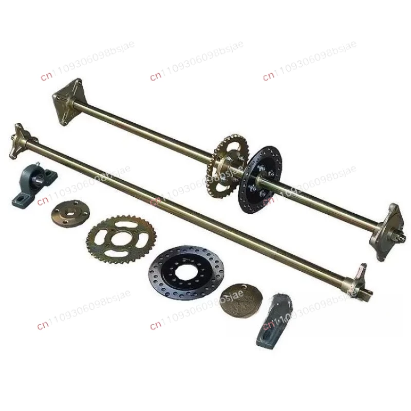 Drift four-wheel motorcycle ATV kart modified rear suspension accessories kart bold rear axle rear axle one meter