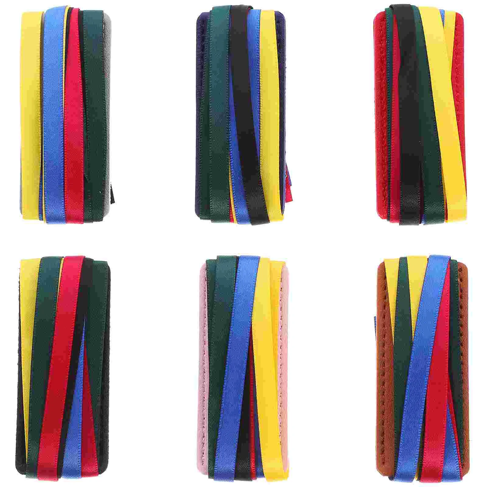 

6 Pcs Ribbon Bookmark Bookmarks Reading Flag for Pole Page Accessories Bookmarkers Decorative Ribbons Label