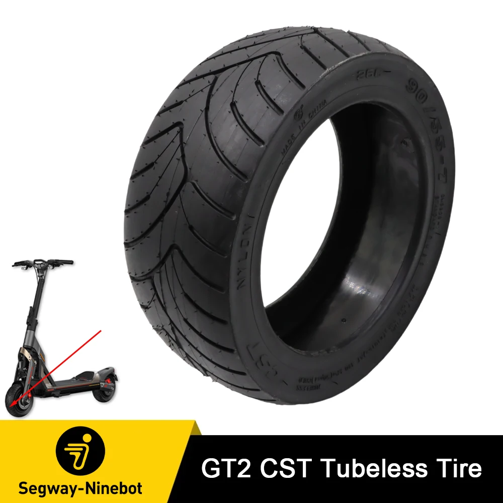 

Original 11 Inch Tubeless Tyre For Ninebot by Segway GT1 GT2 Vacuum 90/55-7 Rubber Tire Electric Scooter Outer CST Tires