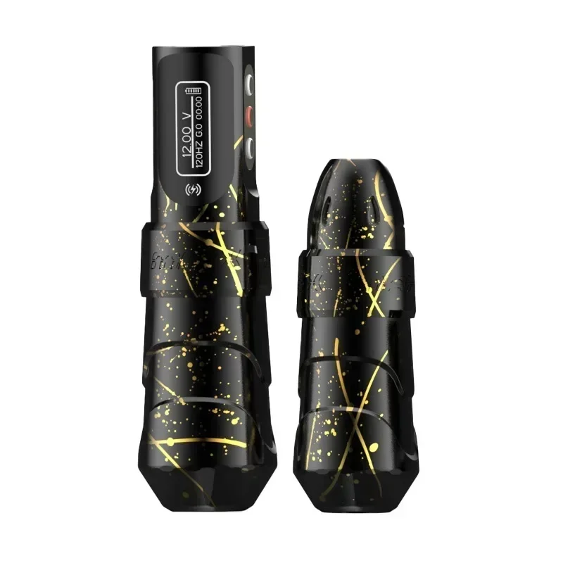 

Dual Battery Tattoo Machine MAX Wireless Tattoo Pen 1500mAh LED Dispaly Battery Cutting Line Integrated Machine 4.0mm Stroke