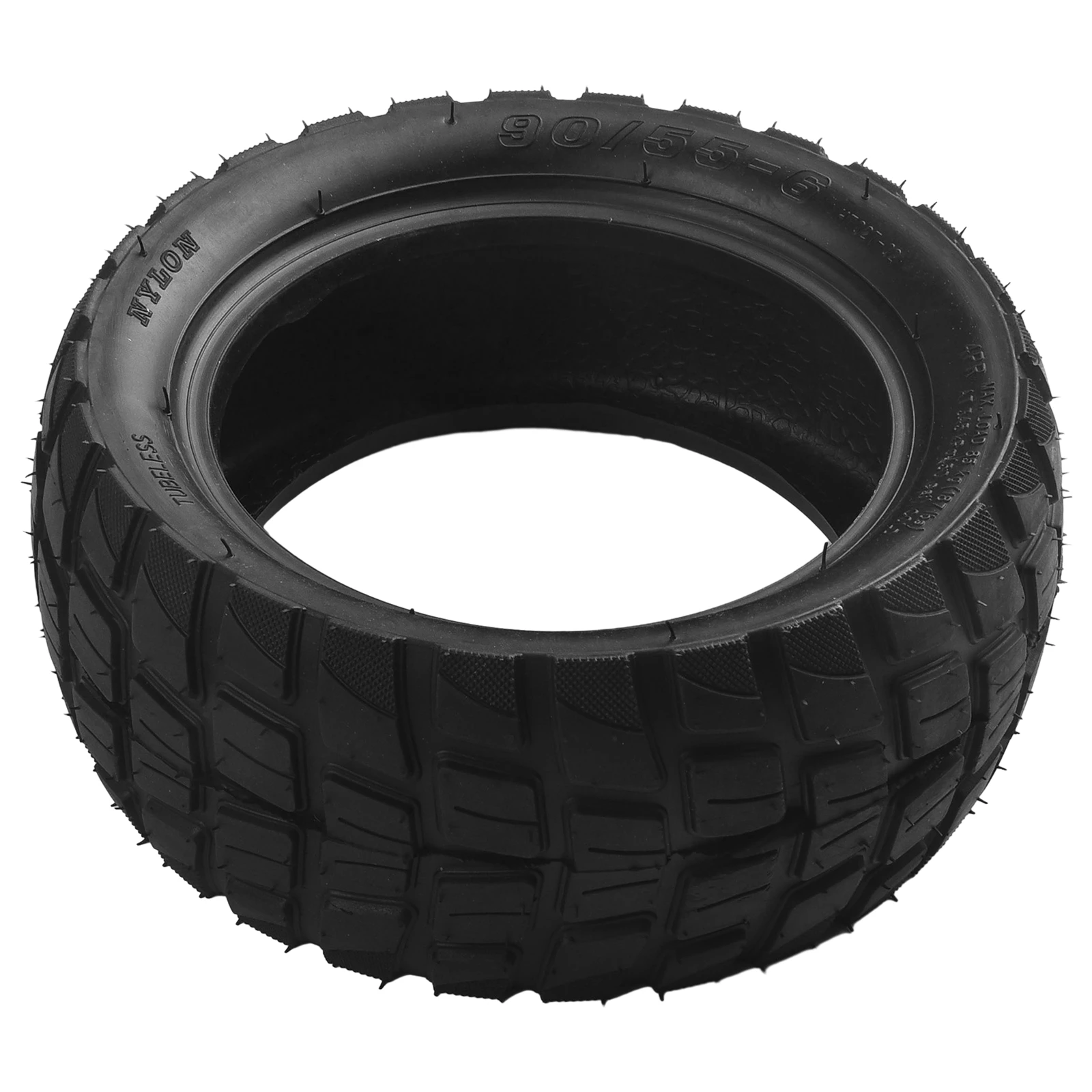 Electric Scooter Tubeless Tyre 90/55-6 Black Off-Road Tire Thickened Cycling Accessories High Quality Hot Sale