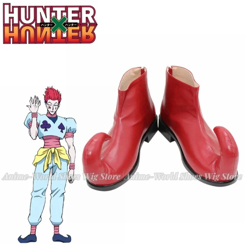 unisex-anime-cos-hunter×hunter-hisoka-cosplay-costumes-shoes-boots-custom-size