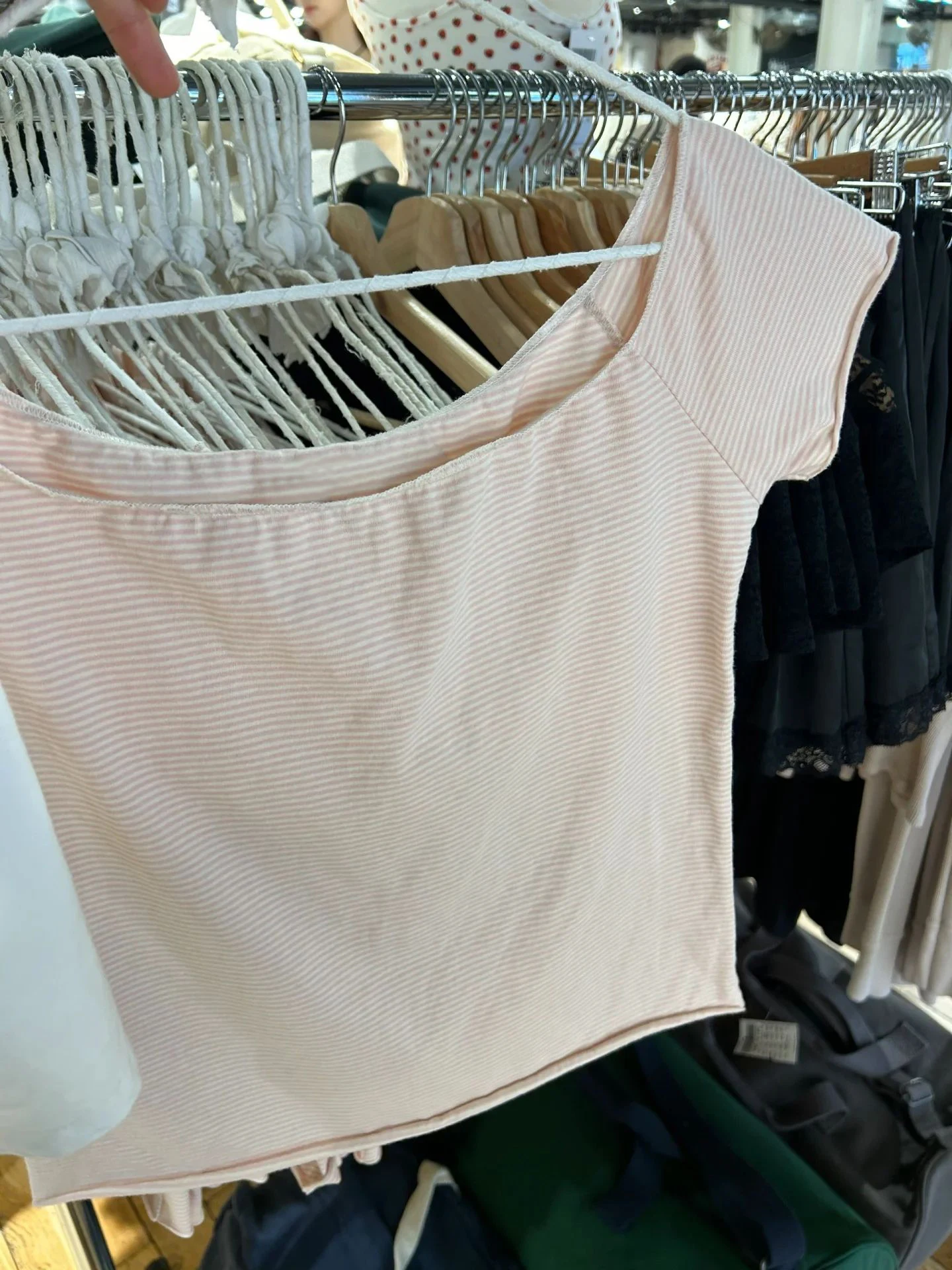 New Pink Striped T-shirt Shorts Set Woman Slash Neck Slim Crop Top+Elastic Waist Straight Sweatshorts Cotton Sweet 2 Piece Sets