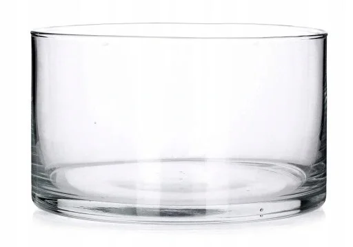 Glazen slakom eenvoudig elegant klassiek saladekom 11cm 1 st