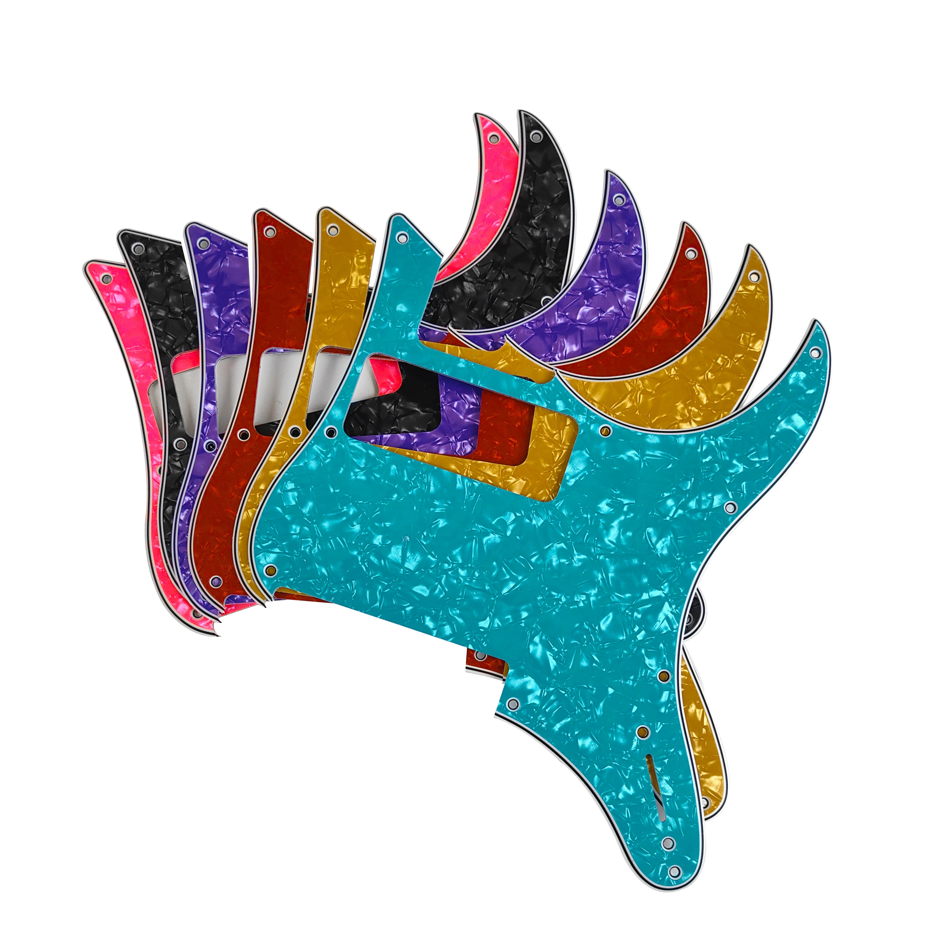 Pleroo Custom Guitar Parts - For MIJ Japan YAMAHA PACIFICA 611 PG Electric Guitar Pickguard Scratch Plate Multicolor Choice #1