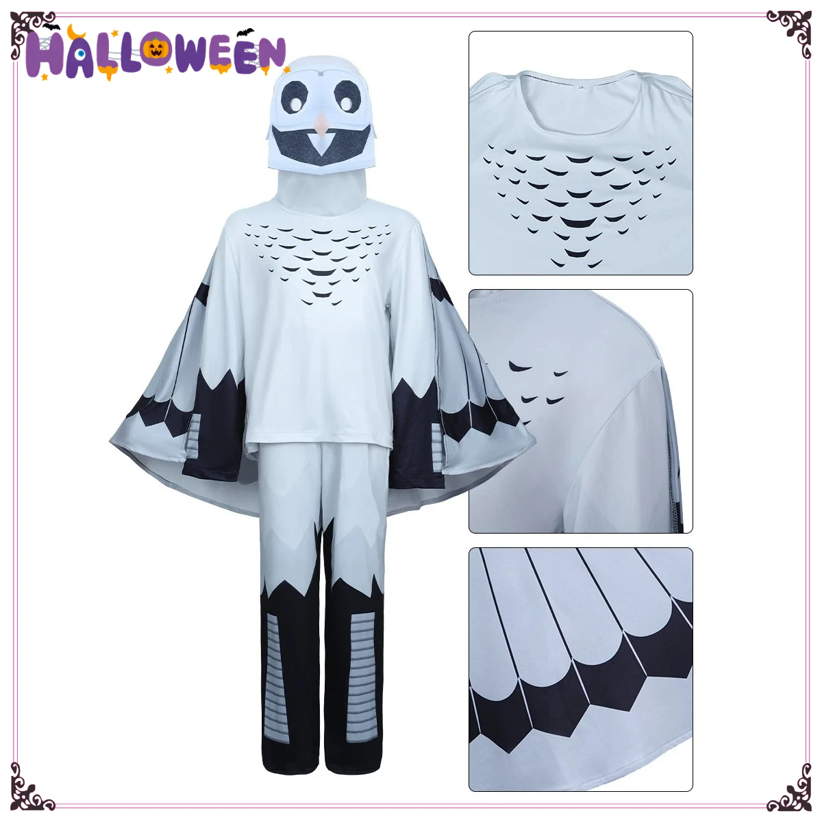 حار 99 ليال في الغابة الغزلان زي البومة تأثيري الزي هالوين زي للطفل كابوس الرنة هدية الكريسماس