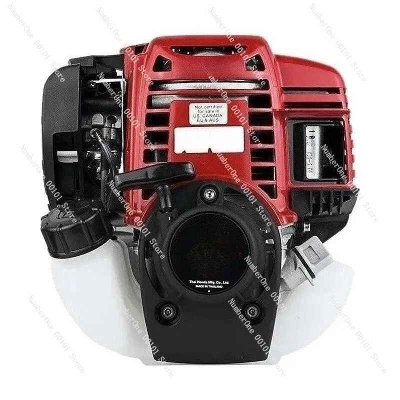 4-Stroke GX35 Side Hang Lawn Mower Engine, High Power Universal Power Head for Grass Cutting Machine