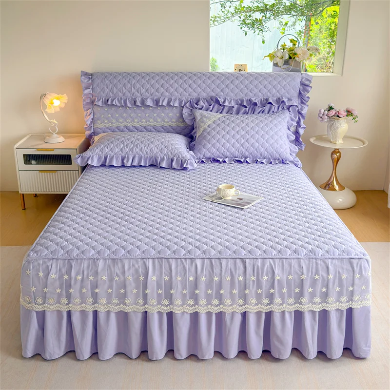 1-piece-de-jupe-de-lit-epaisse-couleur-unie-style-double-dentelle-couvre-lit-matelasse-pour-la-maison-sans-taie-d'oreiller