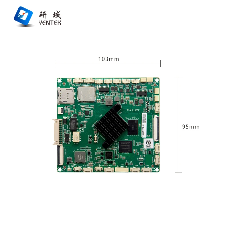Quad Core 2G 16G11 I 5 -ITX Single Fan Fanless Desktop main board