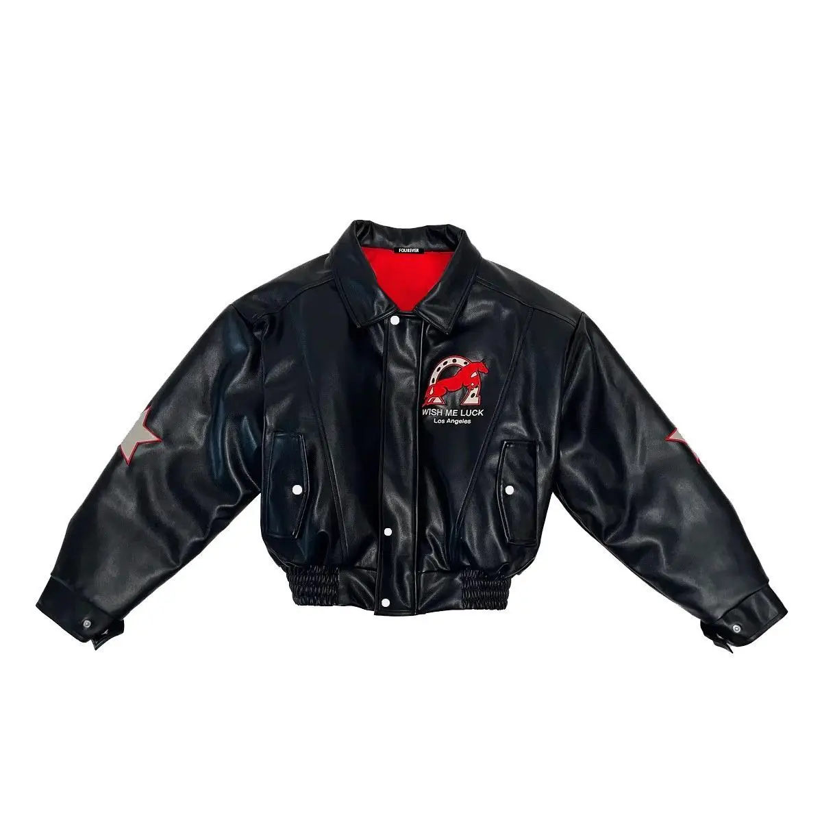 

Мотоциклетные куртки в американском стиле для женщин, зимняя лоскутная куртка с вышивкой буквами и воротником для пары, свободный топ, женская одежда