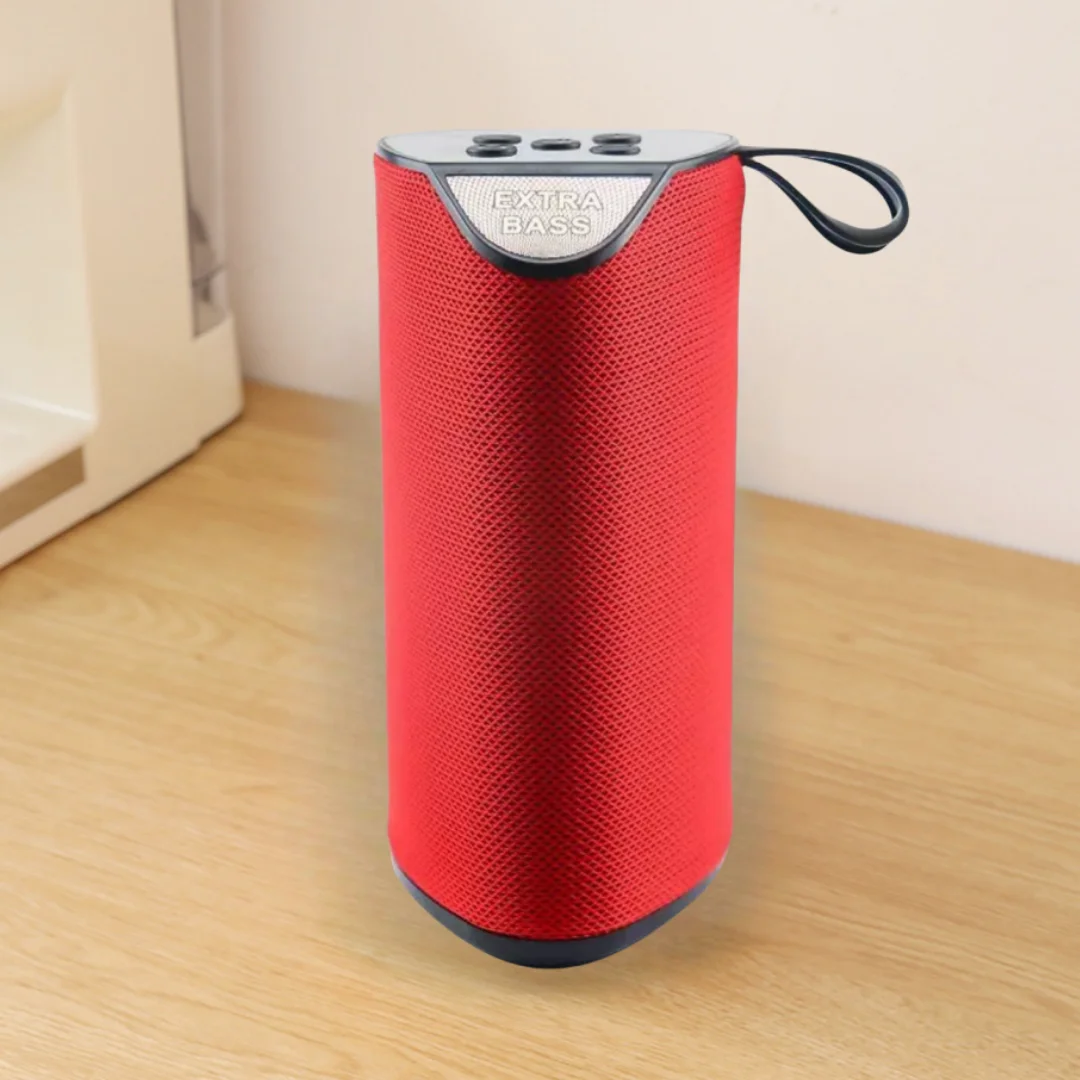 Red Wireless Powerful Bluetooth USB Flash Drive Wireless Speaker Bass Waterproof Sound Box Support TF TWS Speakers Subwoofer