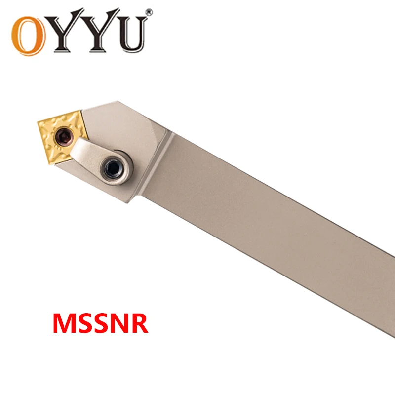 OYYU MSSNR2020K12 MSSNR2525M12 MSSNR White Nickel Coated Turning Tools Holder MSSNR2020 MSSNR2525 CNC Lathe Cutter Bar Machine