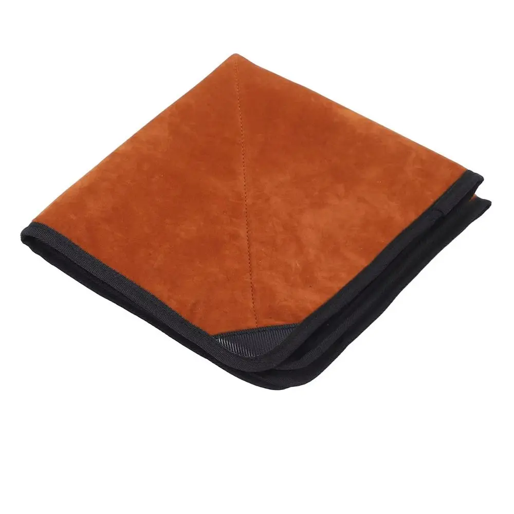 1Pcs 40x40cm 50x50cm Camera Protective Wrap Cloth Foldable Design Coffee Grey Camera Protective Cover Flannel Portable