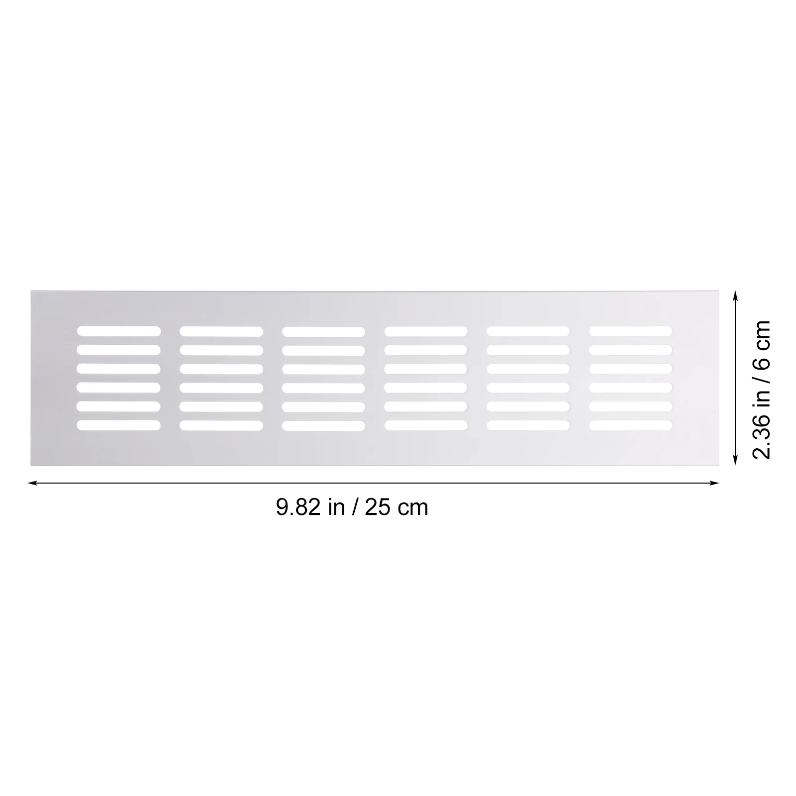 Cabinet Vent Covers Rectangular Rectangle Furniture Breathable Mesh Aluminum Alloy Air Wind