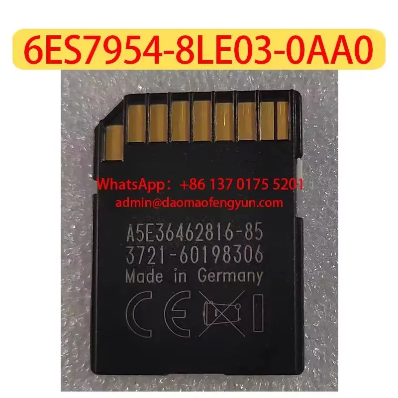 6ES7954-8LE03-0AA0 Brand New 12MB Memory Card，Fast shipping，6ES7954 8LE03 0AA0