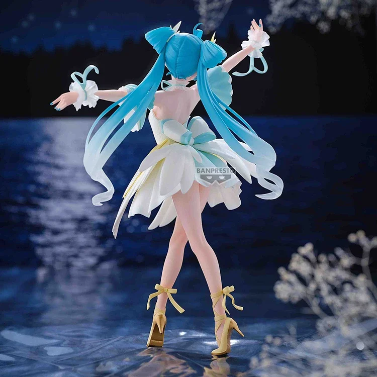 Originele BANDAI Banpresto Vocaloid Piapro Hatsune Miku PVC Anime Figuren Action Figure Model Speelgoed Kerstcadeaus IN Voorraad