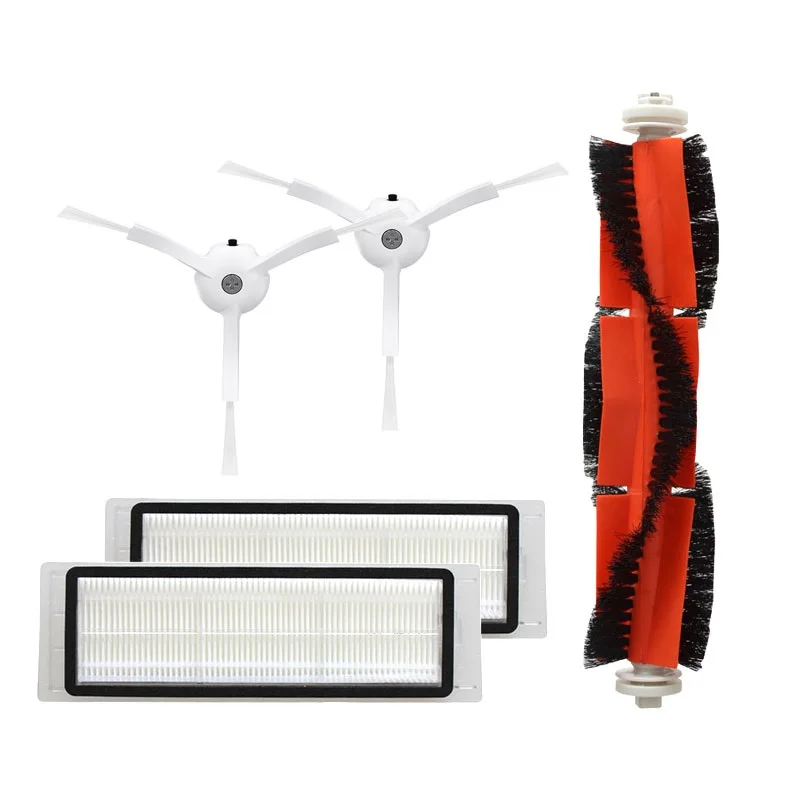 Xiaomi Roborockロボット掃除機部品,Hepaフィルター,サイドブラシ,メインブラシ,アクセサリー,1 s,s50,s51,s52,s55